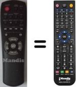 Comandament a distància equivalent Samsung AH59-00004B