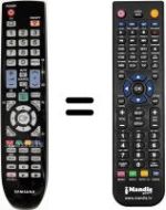 Comandament a distància equivalent Samsung LE32M51BSX / /BWT