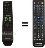 Comandament a distància equivalent Samsung AH59-01644A