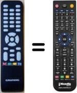 Comandament a distància equivalent Grundig SEC14055W