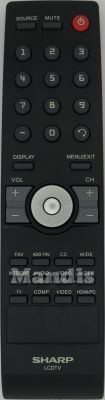 Comandament a distància original SHARP 9JR9800000004 (098GR8BD9NESHR)