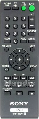 Comandament a distància original SONY RMT-D187P (148700611)
