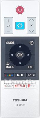 Comandament a distància original TOSHIBA CT-8534 (30099655)