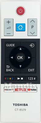 Comandament a distància original TOSHIBA CT-8529 (30099678)