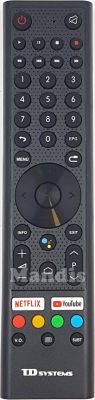Comandament a distància original TD SYSTEMS 30604611CXTDS004