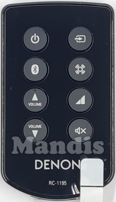 Comandament a distància original DENON RC-1195 (30701020100AD)