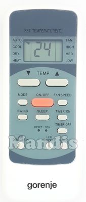 Comandament a distància original GORENJE R51M/E (339478)