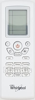 Comandament a dist&agrave;ncia original WHIRLPOOL C00415561 (482000017931)