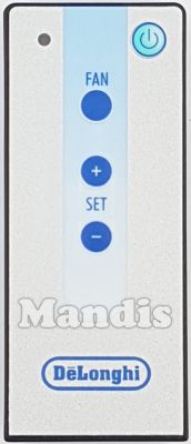 Comandament a dist&agrave;ncia original DELONGHI 5551010800