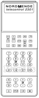 Comandament a distància original THOMSON TC2301 (583449)