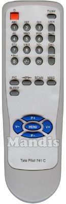 Comandament a distància original GRUNDIG TELE PILOT 741C (759550590700)