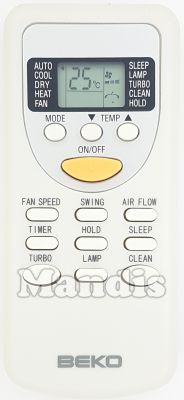 Comandament a distància original BEKO 9197600362