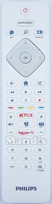 Comandament a distància original PHILIPS BRC0884406/01 (996599001656)