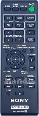 Comandament a distància original SONY RM-AMU212 (A2060832A)