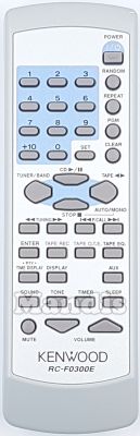Comandament a distància original KENWOOD RC-F0300E (A70149405)
