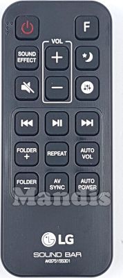 Comandament a distància original LG AKB75155301