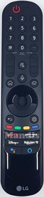 Comandament a distància original LG MR21GA (AKB76039701)