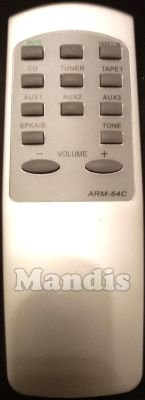Comandament a dist&agrave;ncia original AERON ARM 64C