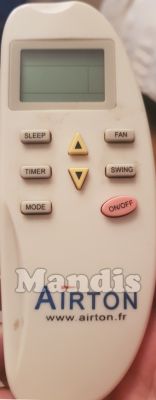 Comandament a dist&agrave;ncia original AIRTON TAC-12CHSA