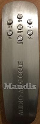 Comandament a dist&agrave;ncia original AUDIO ANALOGUE PucciniSettanta