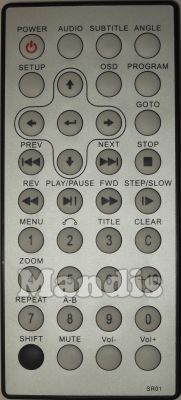 Comandament a distància original BELSON DUAL0702 (SR01)