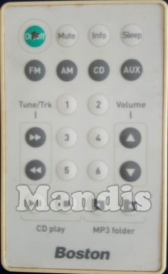 Comandament a dist&agrave;ncia original BOSTON ACOUSTICS BOS001