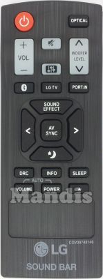 Comandament a distància original LG COV30748146