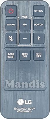 Comandament a distància original LG COV33552433