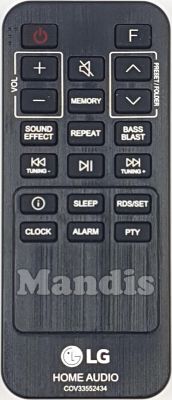 Comandament a distància original LG COV33552434