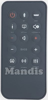 Comandament a dist&agrave;ncia original JBL Cinema Base