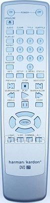 Comandament a dist&agrave;ncia original HARMAN KARDON (R23-2) (DVD27)