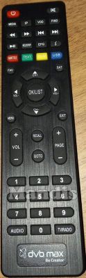 Comandament a dist&agrave;ncia original DVB MAX ICOSIUM S2 Plus