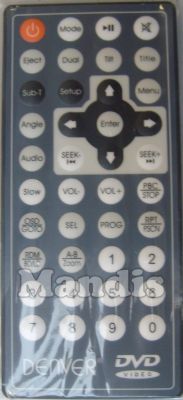 Comandament a distància original DENVER CAT140