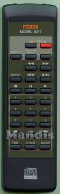 Comandament a dist&agrave;ncia original FOSTEX 8317
