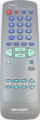 Comandament a distància original SHARP GA292SB