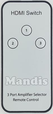 Comandament a distància original UNKNOWN 3 Port Amplifier Selector (HDMI Switch)