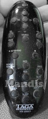 Comandament a dist&agrave;ncia original TAGA HARMONY HTR-1000CD