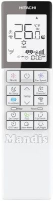Comandament a dist&agrave;ncia original HITACHI RC-AGU1EA0G