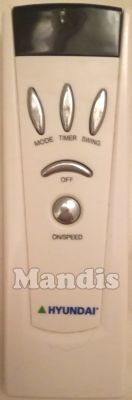 Comandament a distància original HYUNDAI HYD16VLSEASON