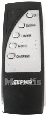 Comandament a distància original ZEPHIR ZEPHIR003