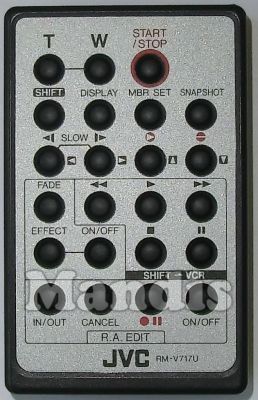 Comandament a distància original JVC RM-V717U