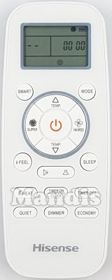 Comandament a distància original HISENSE DG11L1-04 (HK1822023)