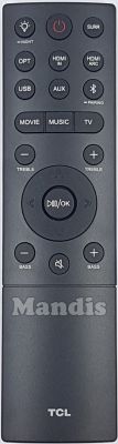 Comandament a distància original TCL RC81T0001 (MA06TS8TSPN18RC1)