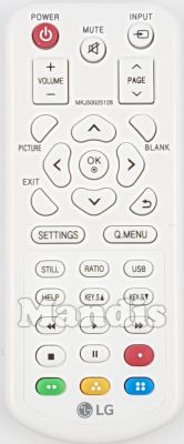 Comandament a distància original LG MKJ50025128