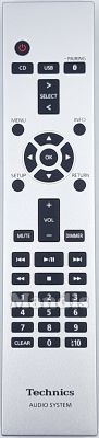 Comandament a dist&agrave;ncia original TECHNICS N2QAYA000114