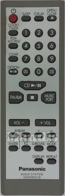 Comandament a distància original PANASONIC N2QAYB000109