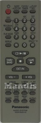 Comandament a distància original PANASONIC N2QAYB000142