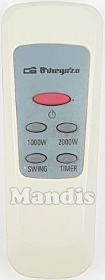 Comandament a dist&agrave;ncia original ORBEGOZO ORBEG001