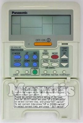 Comandament a dist&agrave;ncia original PANASONIC CZRD513C (CWA75C2586)
