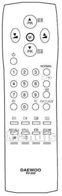 Comandament a distància original DAEWOO R-22D05 (48B3822D05)